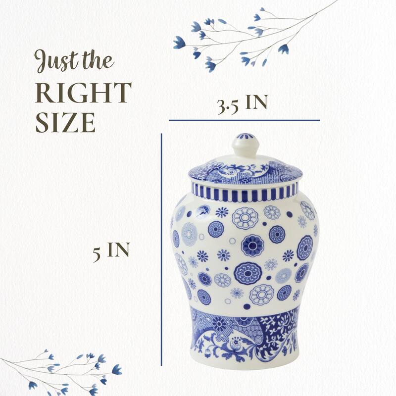 Spode Blue Italian Vase