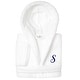 preview thumbnail 58 of 100, Sweet Kids 100% Polyester SUPER PLUSH Double Brushed Hooded Bathrobe with Navy Script Monogram S - Large
