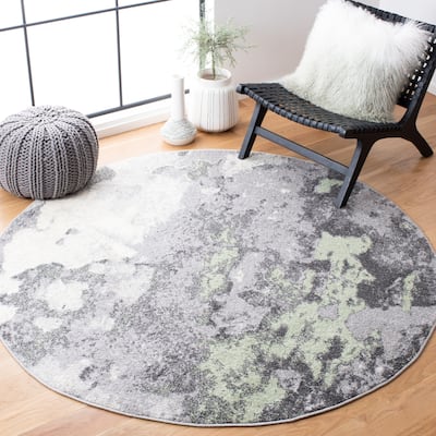 SAFAVIEH, Adirondack Hiromi Abstract Glam Rug
