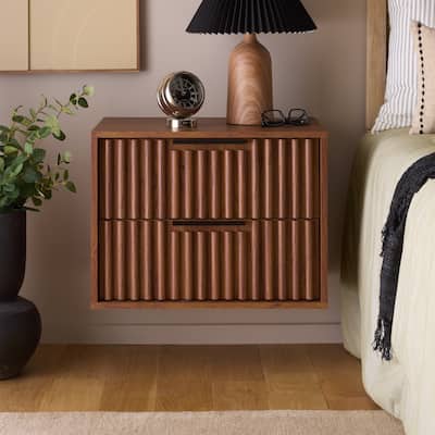 SAFAVIEH Home Lylia 2 Drawer Floating Nightstan