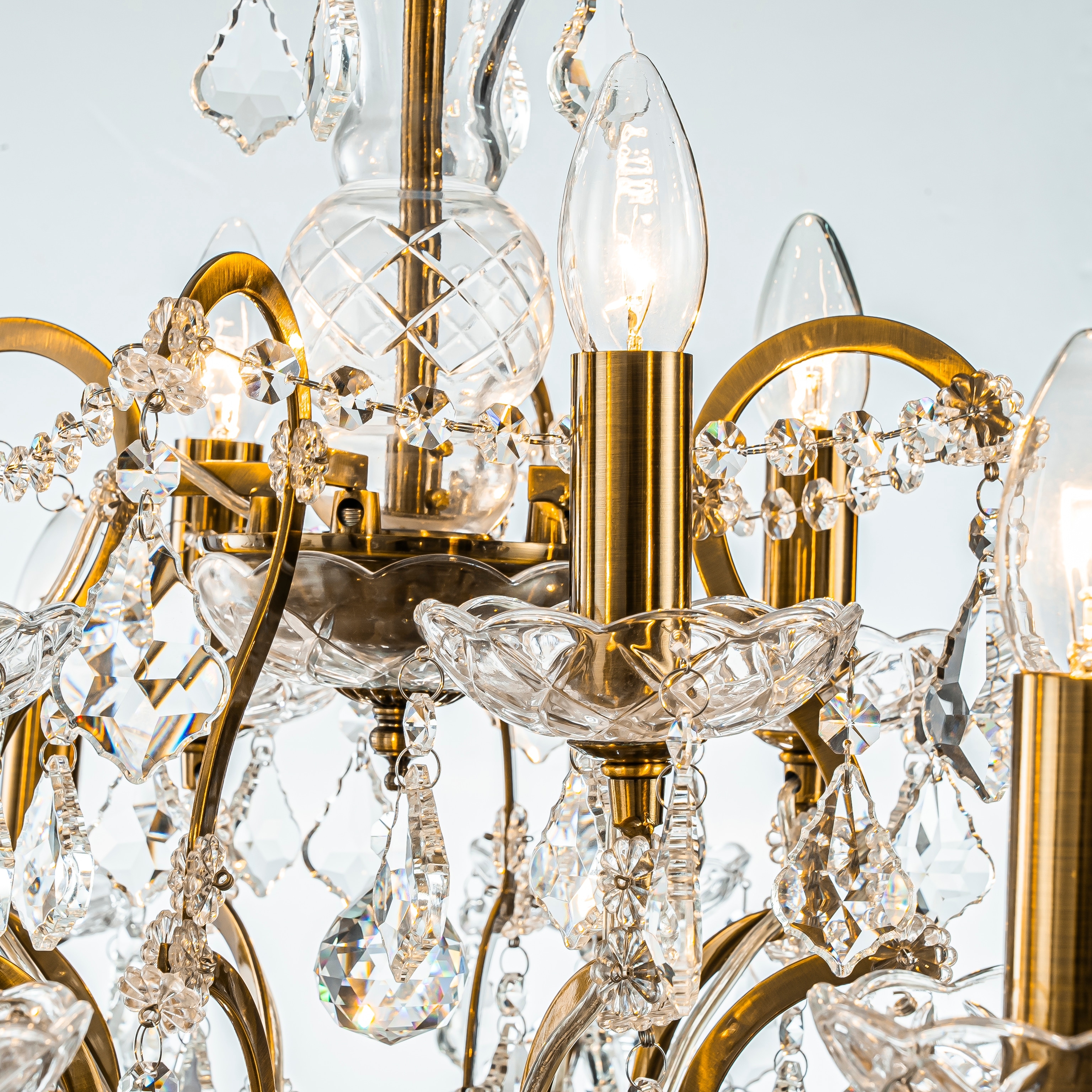 Gold traditional chandelier hot sale