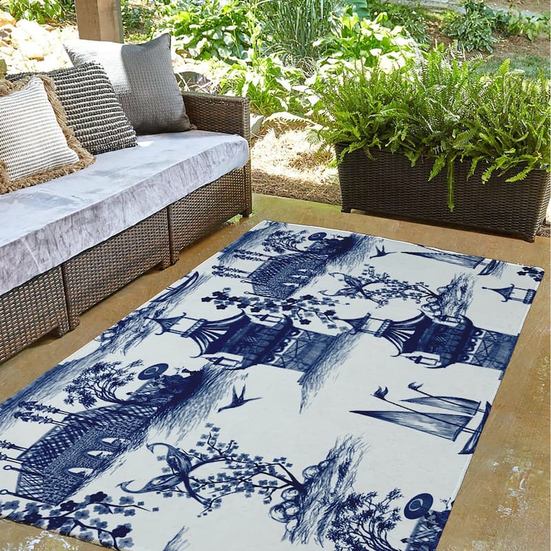 China Old Oriental Chenille Area Rug