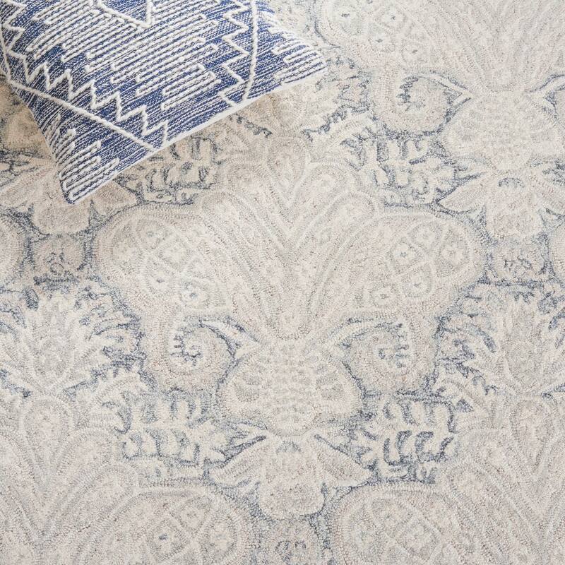 SAFAVIEH Handmade Micro-Loop Doinita Modern Wool Rug