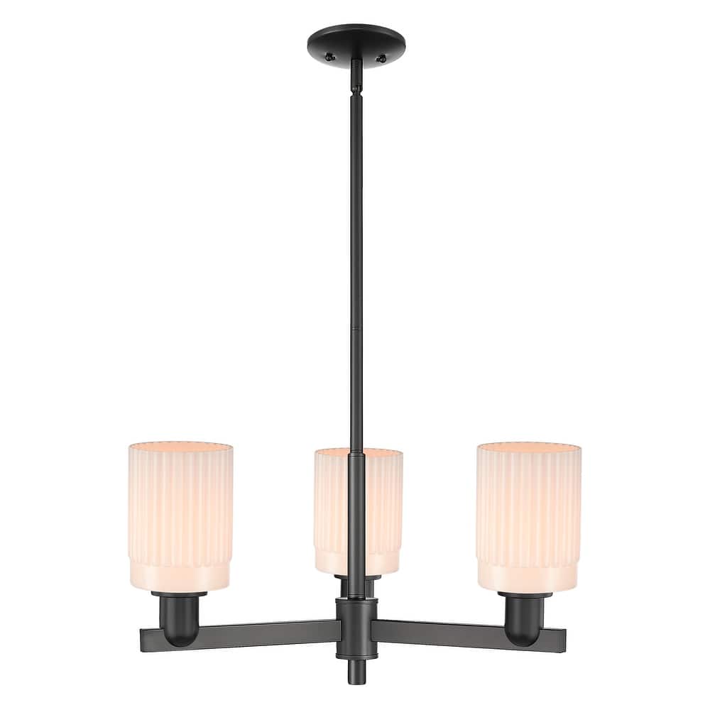 Innovations Lighting Endless Possibilities Arcadia - Hadley - 3 Light 26" Stem Hung Chandelier