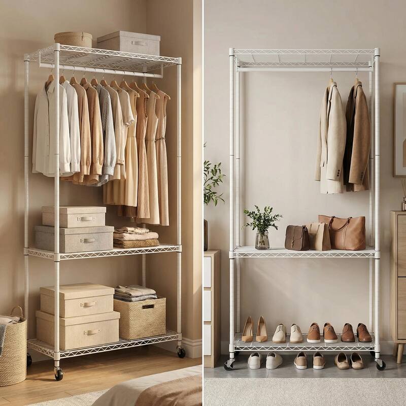 Coastal L-Shaped Desk with File Drawers, Gray finish