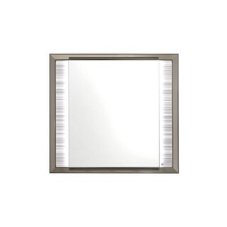 ZAMBRANO WHITE MIRROR WITH LED