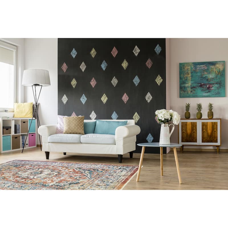 Oxford Dover Traditional Distressed Vintage Oriental Rug