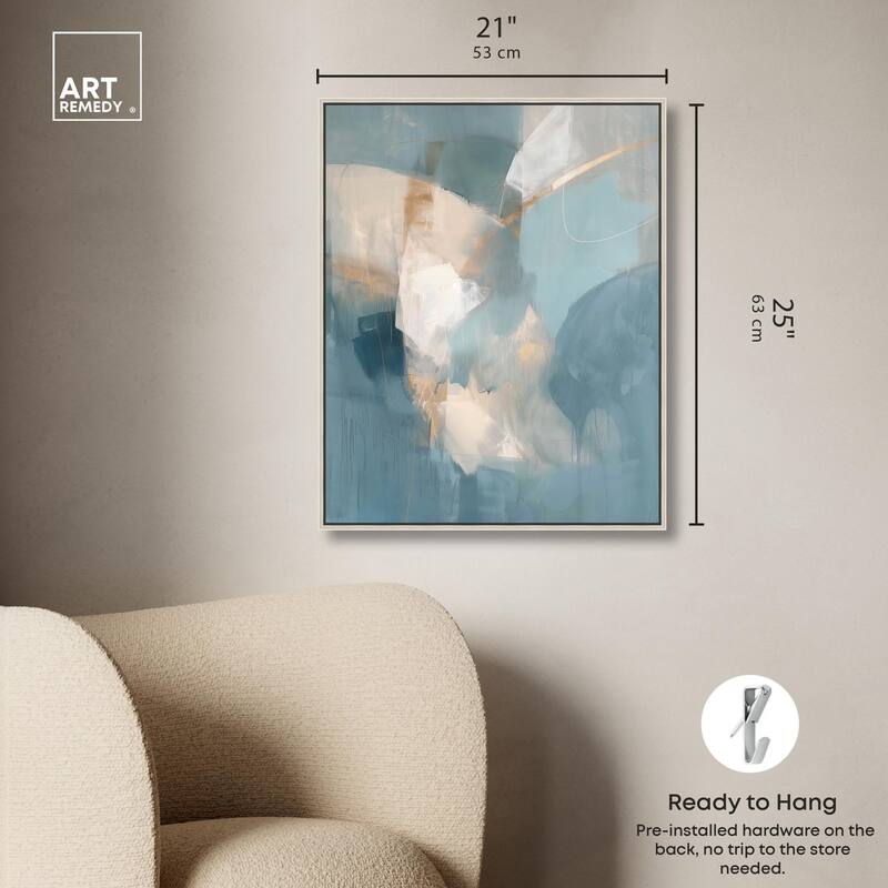 Blue Dreams Canvas by Art Remedy