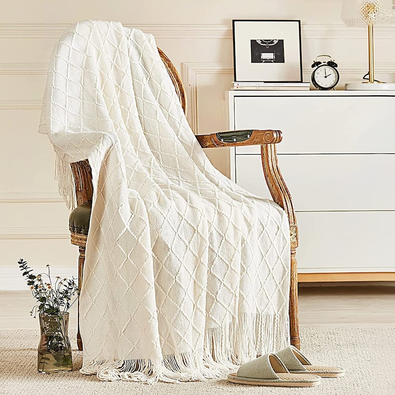 Knitted Throw Blankets for Couch and Bed Bed Bath & Beyond 35085725