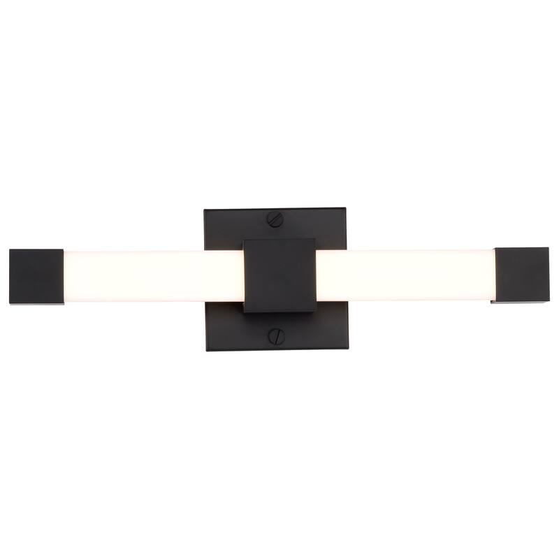 Brightwyn 16 Inch LED Vanity Matte Black Finish - Matte Black