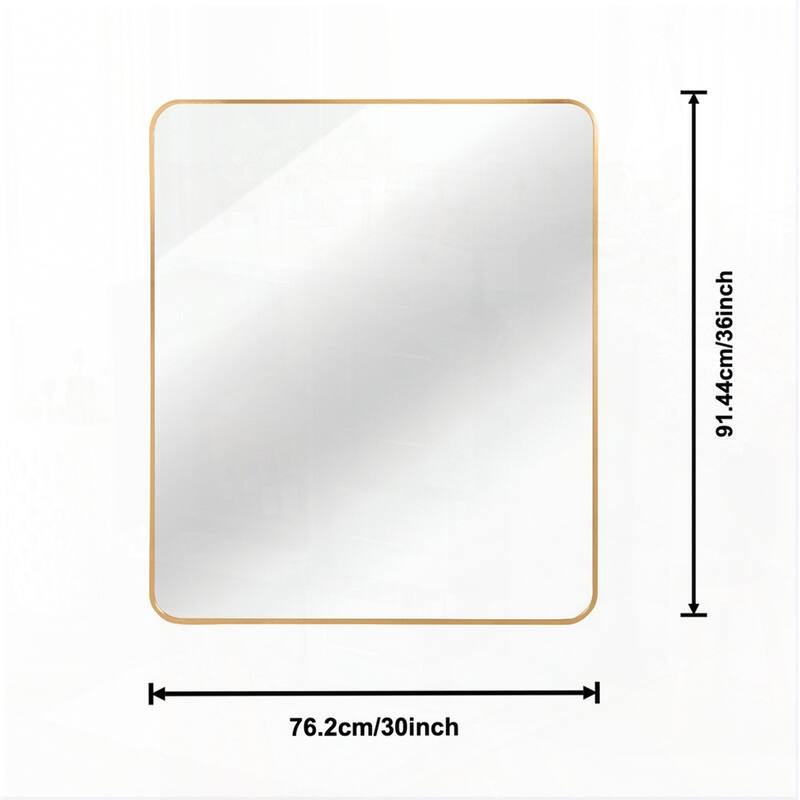 Rectangular Bathroom Wall Mirror
