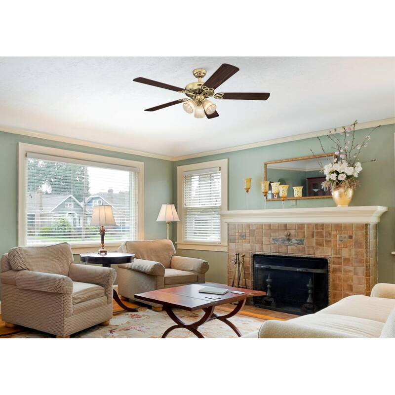 Bellevue Landry 52" 5 Blade LED Ceiling Fan
