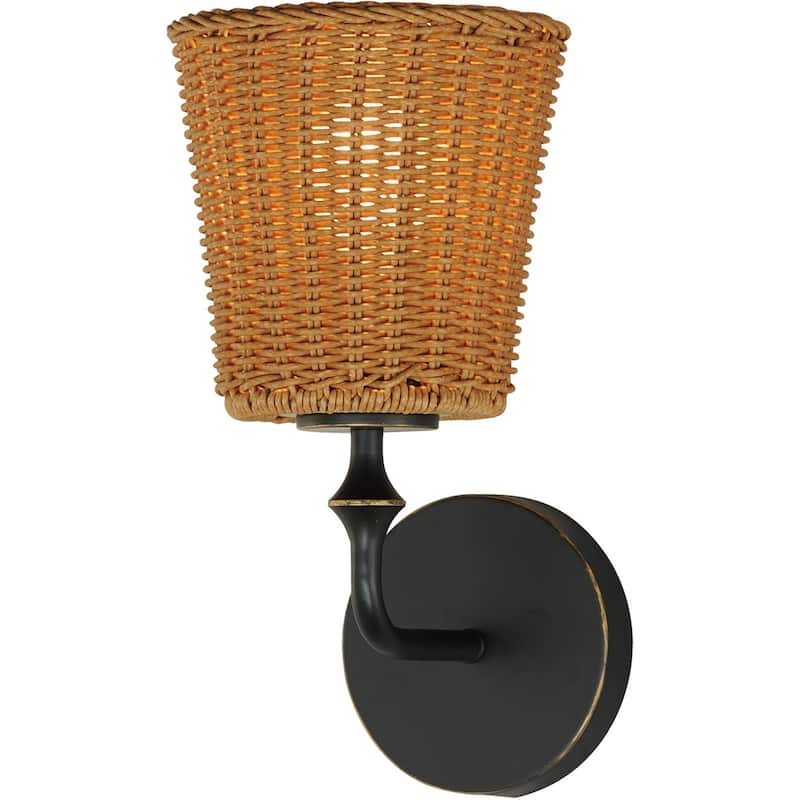 Maxim 21481NA Baja 12" Tall 1 Light Wall Sconce - Dark Bronze
