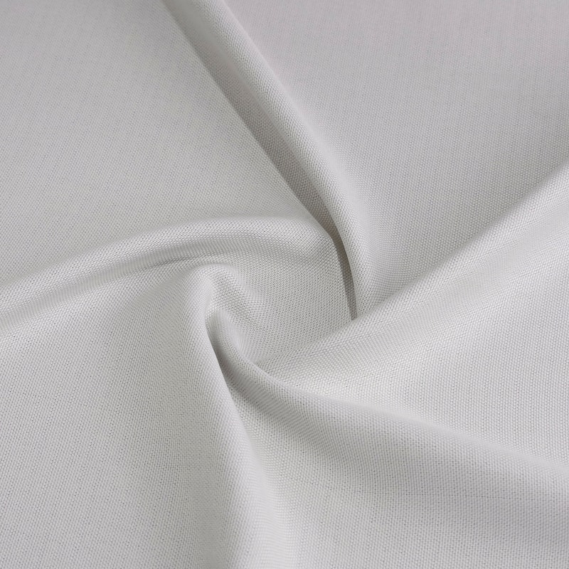 Exclusive Fabrics Textured Faux Linen Room Darkening Curtains for Bedroom & Living Room Curtains (1 Panel)