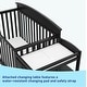 preview thumbnail 4 of 44, Graco Benton 4-in-1 Convertible Crib and Changer – GREENGUARD Gold Certified, Crib and Changing Table Combo