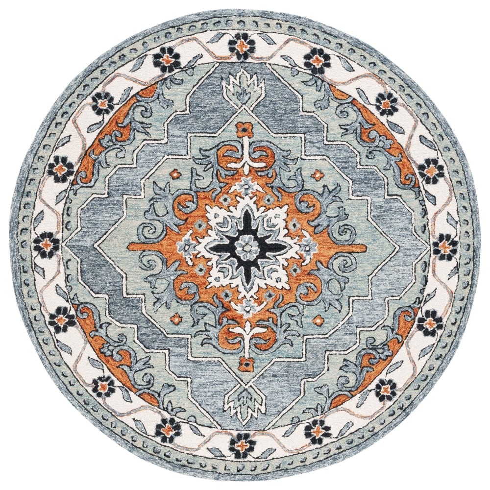 SAFAVIEH Handmade Metro Angret Medallion Wool Rug