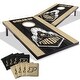 preview thumbnail 1 of 5, Purdue Boilermakers NCAA Compact 2x3 Tailgate Cornhole Board Set Include Carrying Case