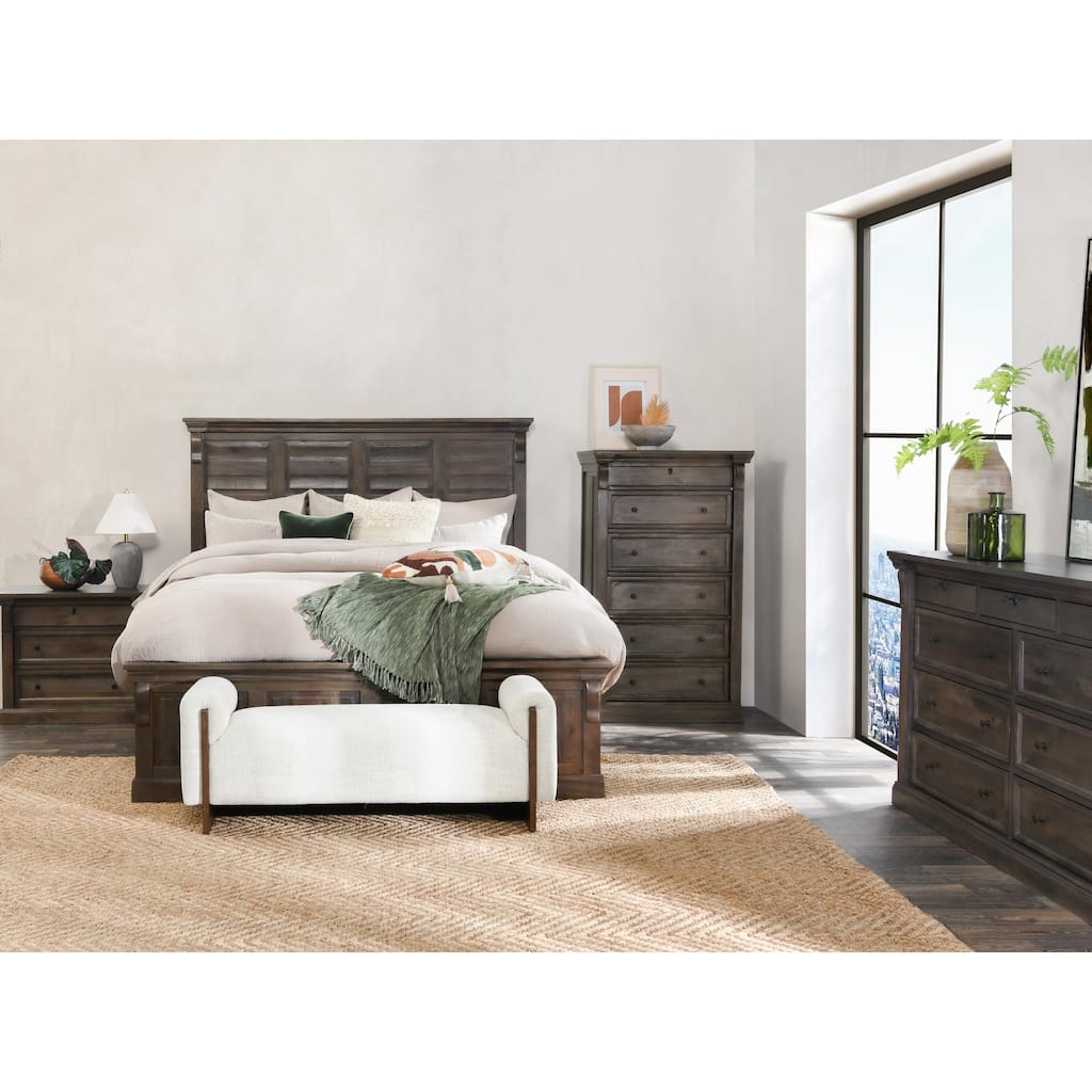 Classic Home Adelaide Six-Drawer Dresser in Cocoa Brown