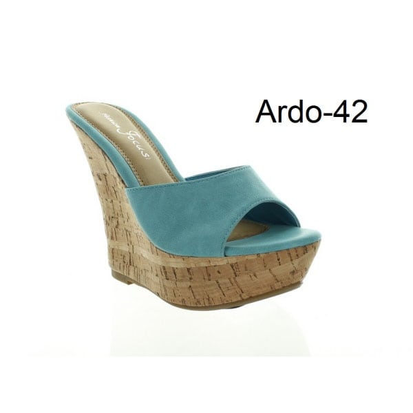 dark teal wedges