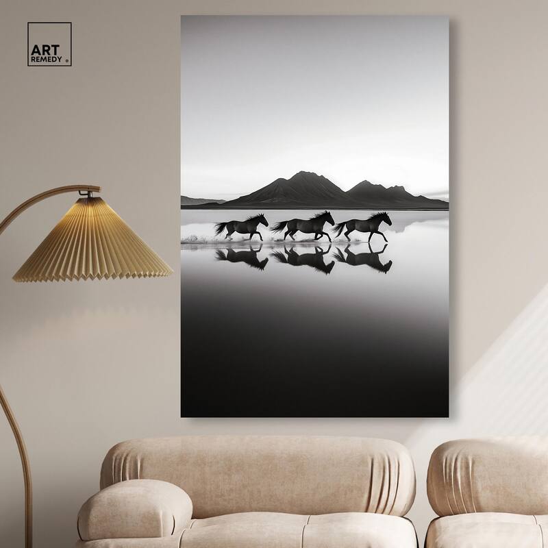 Run of Freedom II Canvas by Art Remedy, Gallery Wrapped