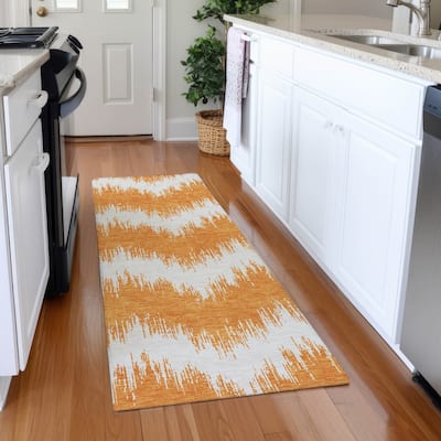 Premium Washable Super Soft Farmhouse Chevron Mayfield Rug