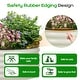 preview thumbnail 13 of 14, Aoodor 17'' Tall Aluzinc Metal Raised Garden Bed 42'' Round - Outdoor Open-Ended Base Garden Planter Box - N/A