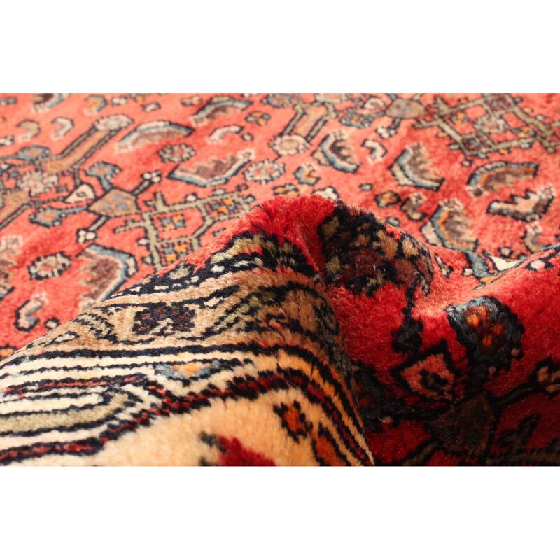 ECARPETGALLERY Hand-knotted Andelz Red Wool Rug - 3'5 x 6'6
