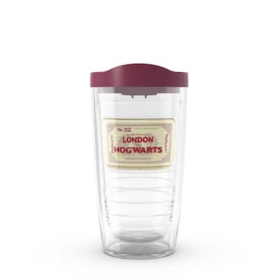Tervis Harry Potter Hogwarts Express Ticket Made in USA Double Walled Insulated Travel Tumbler, Classic