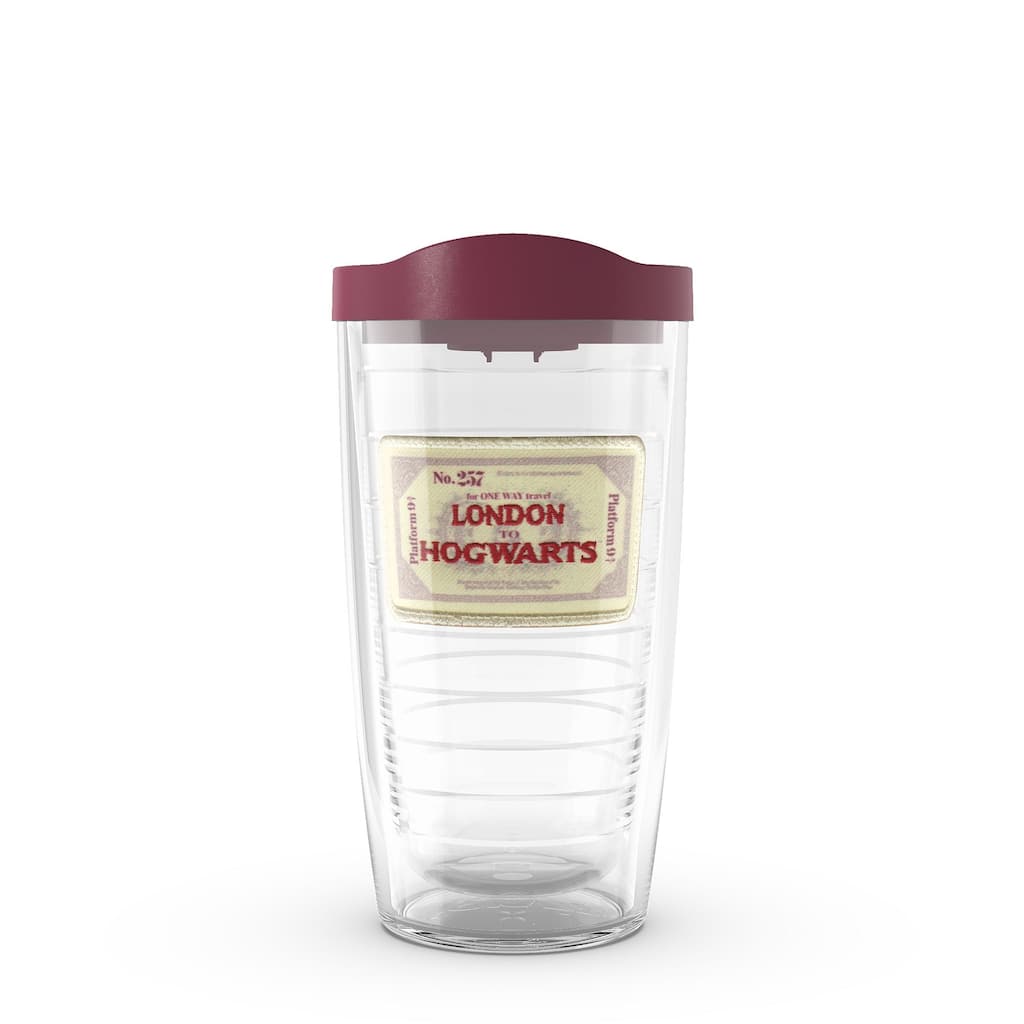 Tervis Harry Potter Hogwarts Express Ticket Made in USA Double Walled Insulated Travel Tumbler, Classic