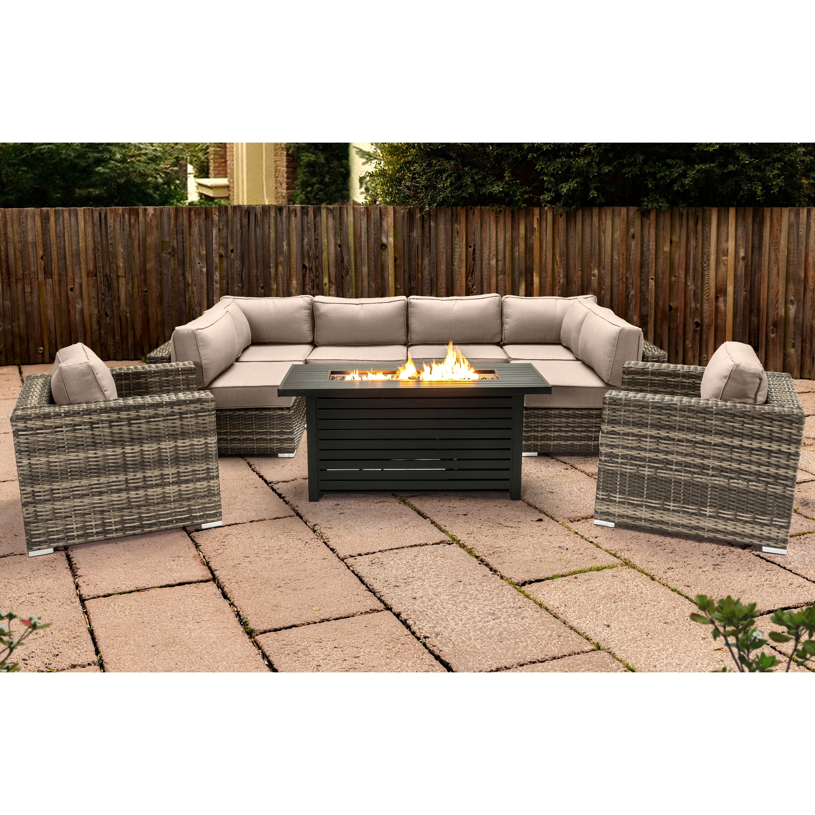 Sunbrella Cushions Sunbrella Patio Furniture With Fire Pit LSI