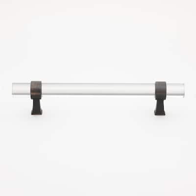 GlideRite 10-Pack 6-5/16 in. Center to Center Acrylic Cabinet Pull