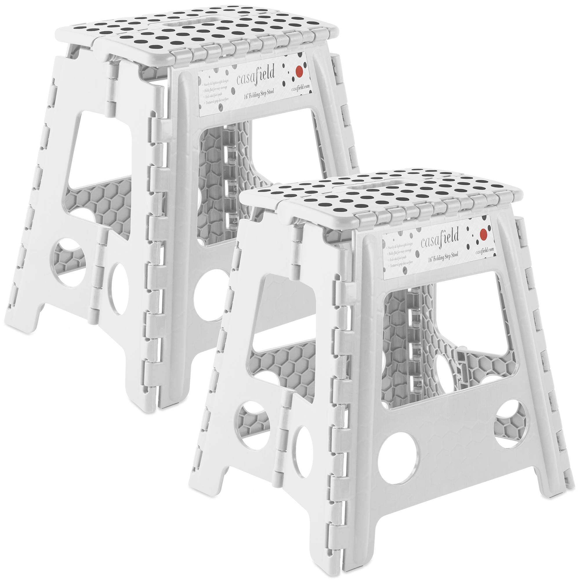 White step hotsell stool with storage