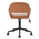 preview thumbnail 15 of 85, Homy Casa Adjustable Upholstered Swivel Task Chair