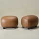 preview thumbnail 77 of 112, KINWELL 23" Wide Faux Leather Upholstered Ottoman Footrest, PU Entryway Footstool