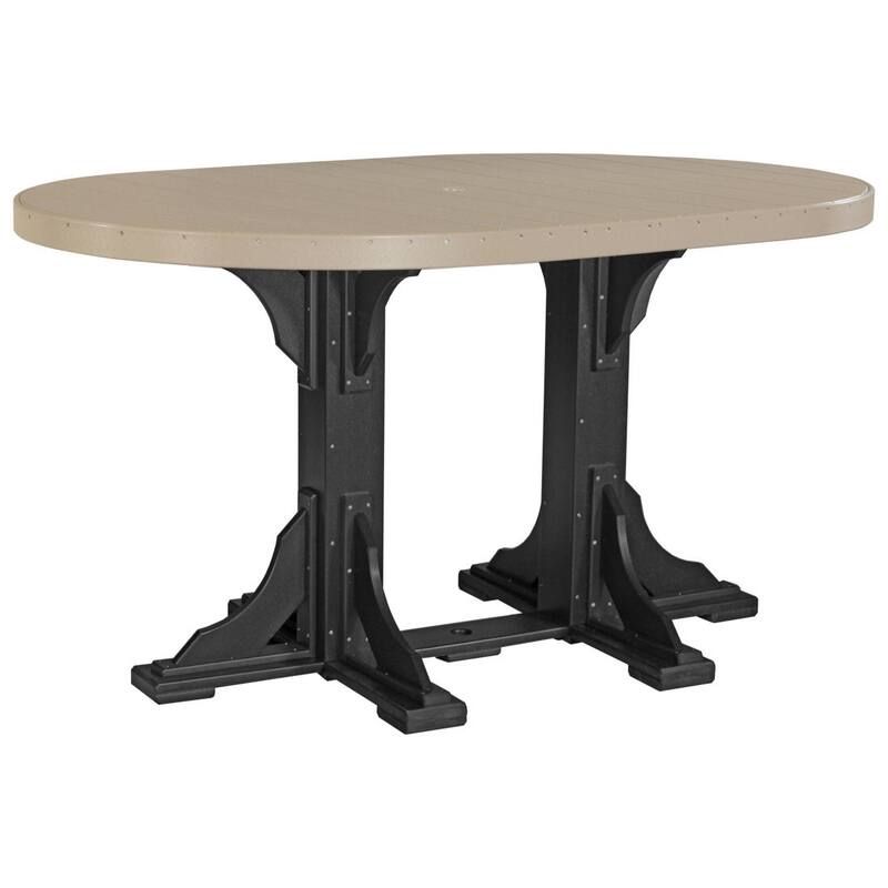 Poly Lumber Oval Table