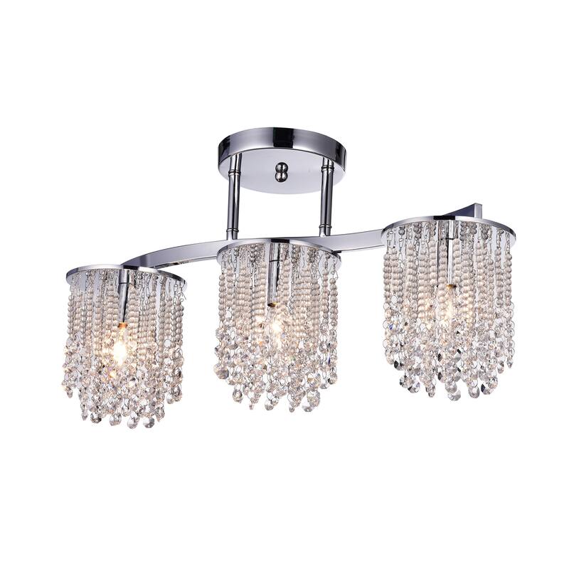 Plinius 3 - Light Cluster Cylinder Semi Flush Mount