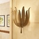 preview thumbnail 6 of 6, Farmhouse 1-light Maple Leaf Sconce Bathroom Wall Light
