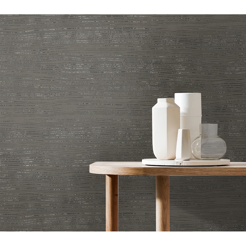 Seabrook Designs Livello Geometric Non-Woven Unpasted Wallpaper