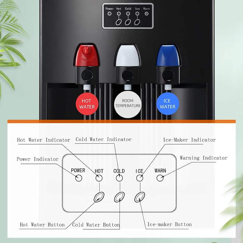 2in1 Water Cooler Dispenser with Builtin Ice Maker On Sale Bed