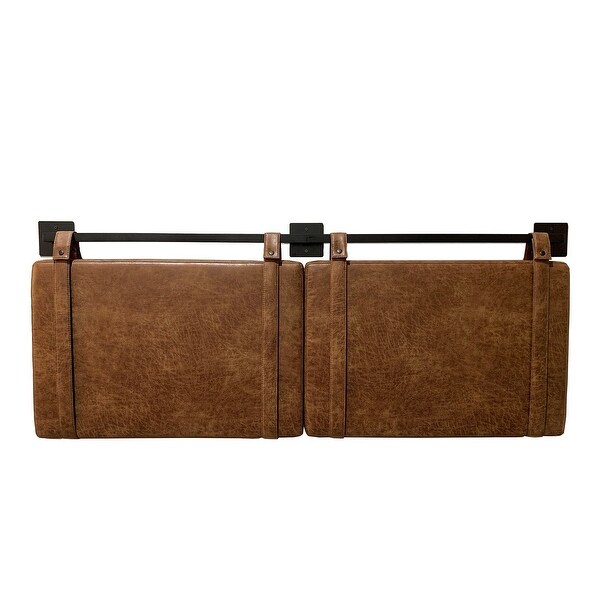 Nathan james harlow wall mount headboard faux leather upholstered headboard sale