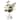 Enova Home Cream Artificial Silk Roses and Sunflowers Mixed Fake Flowers Arrangement in Clear White Vase with Faux Water