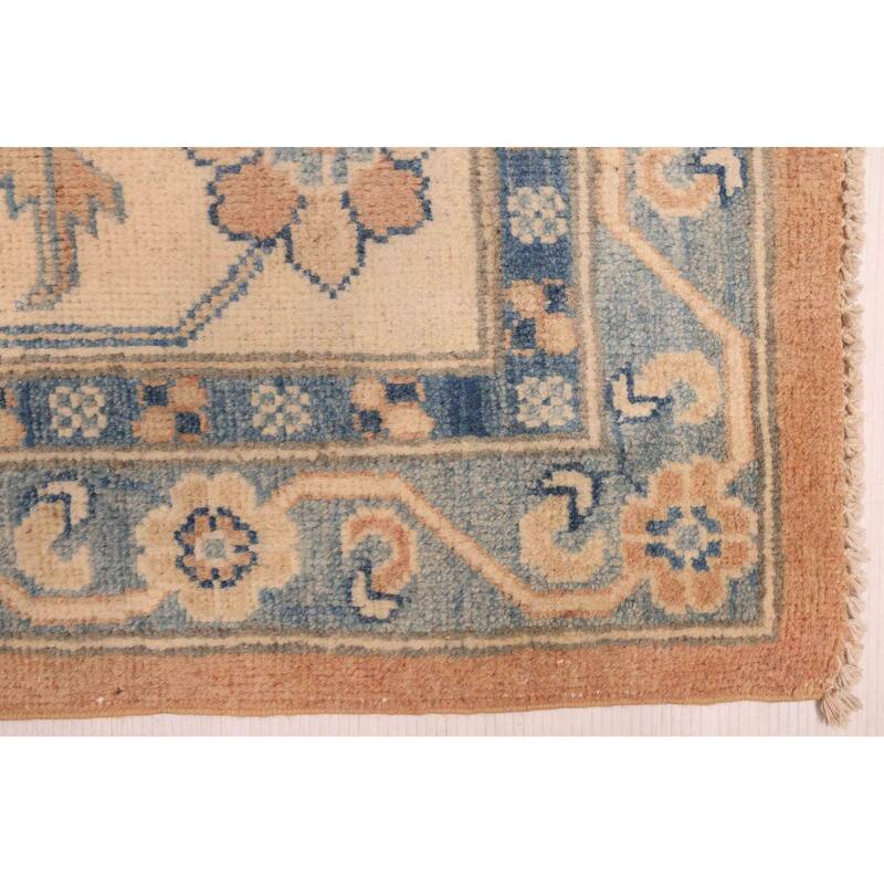 ECARPETGALLERY Hand-knotted Finest Ghazni Copper Wool Rug - 8'11 x 11'8