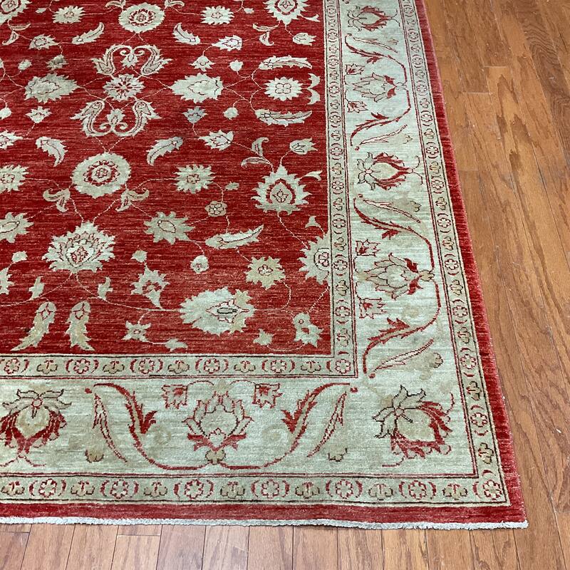 HERAT ORIENTAL Handmade Oushak Wool Rug - 5'11" x 7'11"