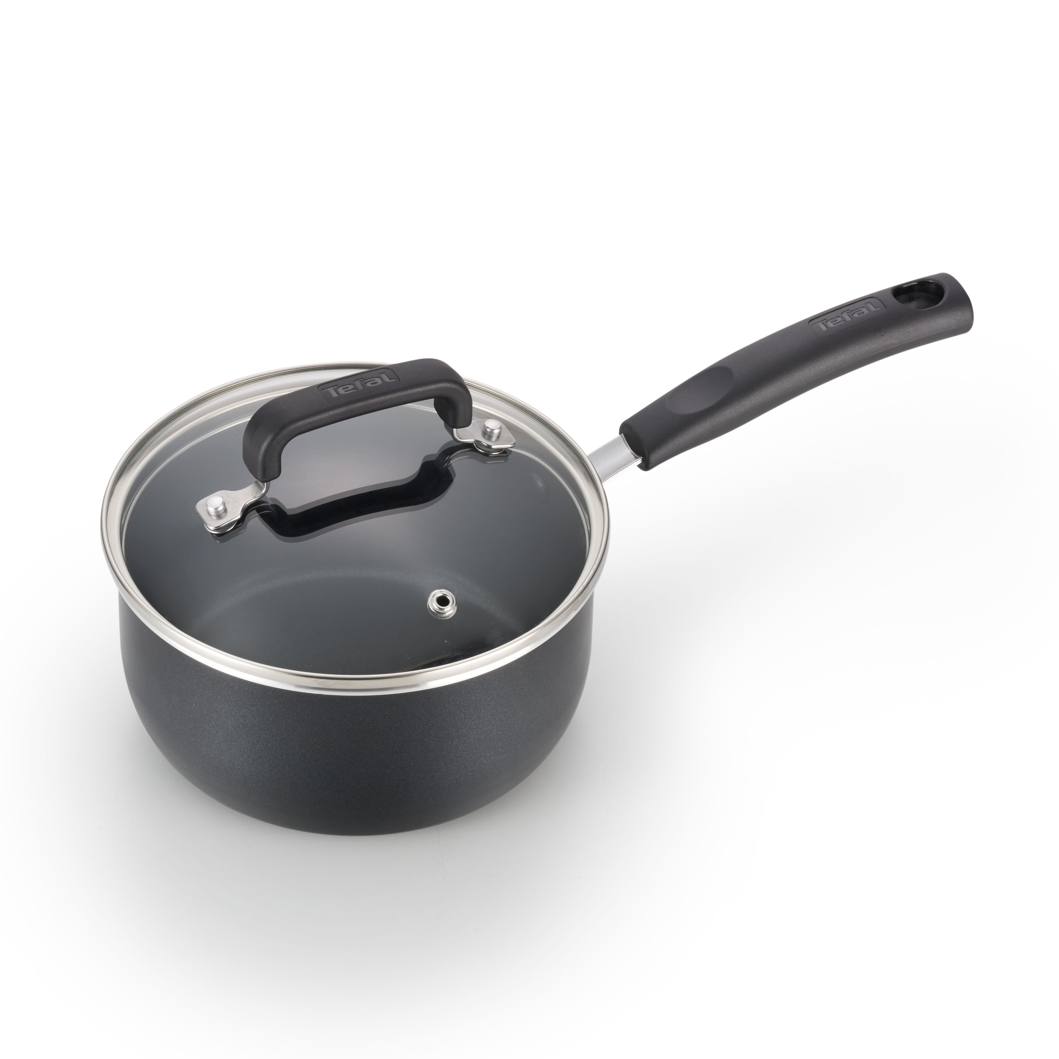 Signature Stainless Steel Non-Stick Chef's Pan with Lid & Helper Handle