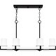 preview thumbnail 2 of 5, Seymour Six Light Linear Chandelier