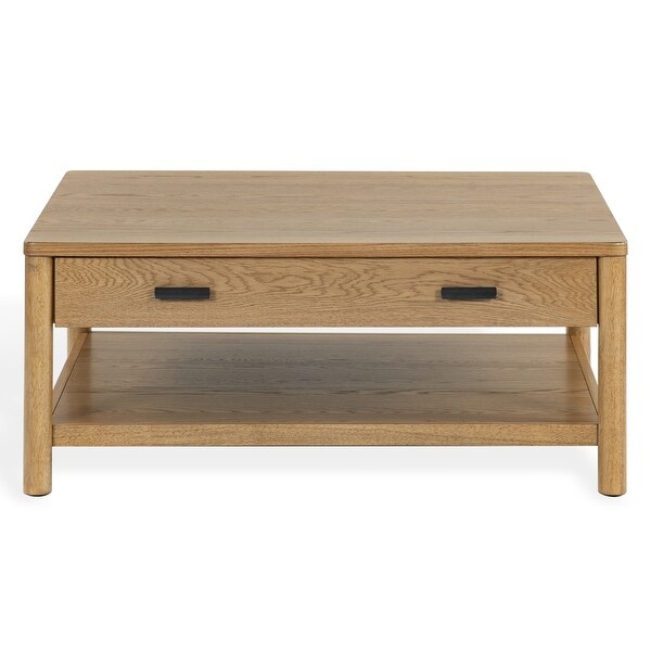 SAFAVIEH Couture Jaylessa 42-Inch Wood Coffee Table, Scandinavian