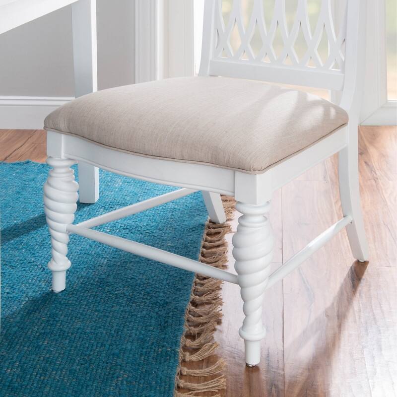 Linon Holden Solid Wood Farmhouse Side Dining Chair (Set of 2)