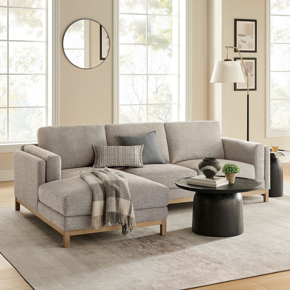 Roscoe Left-Facing Upholstered Sectional Sofa with Chaise