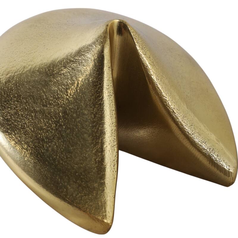 Aluminum Figurine Modern Design Decorative Accent - Gold - 5.0"