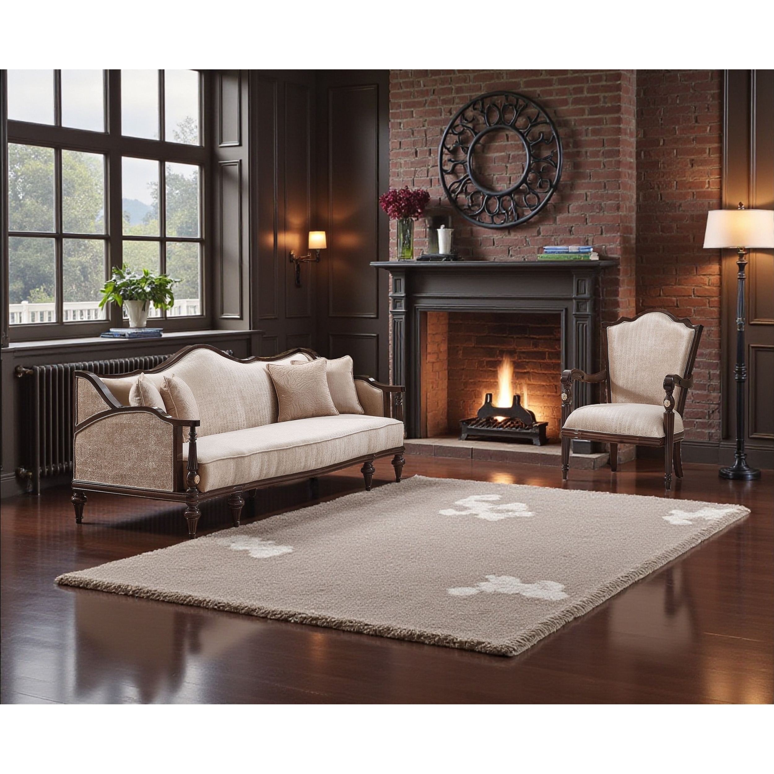 Savoy 3 Pieces Living Room Sets 1 Sofa 2 Chair